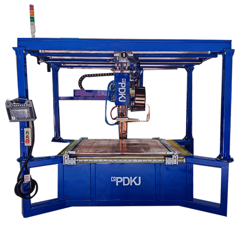 दरवाजा पैनल सुदृढीकरण रिब गैन्ट्री वेल्डिंग मशीन