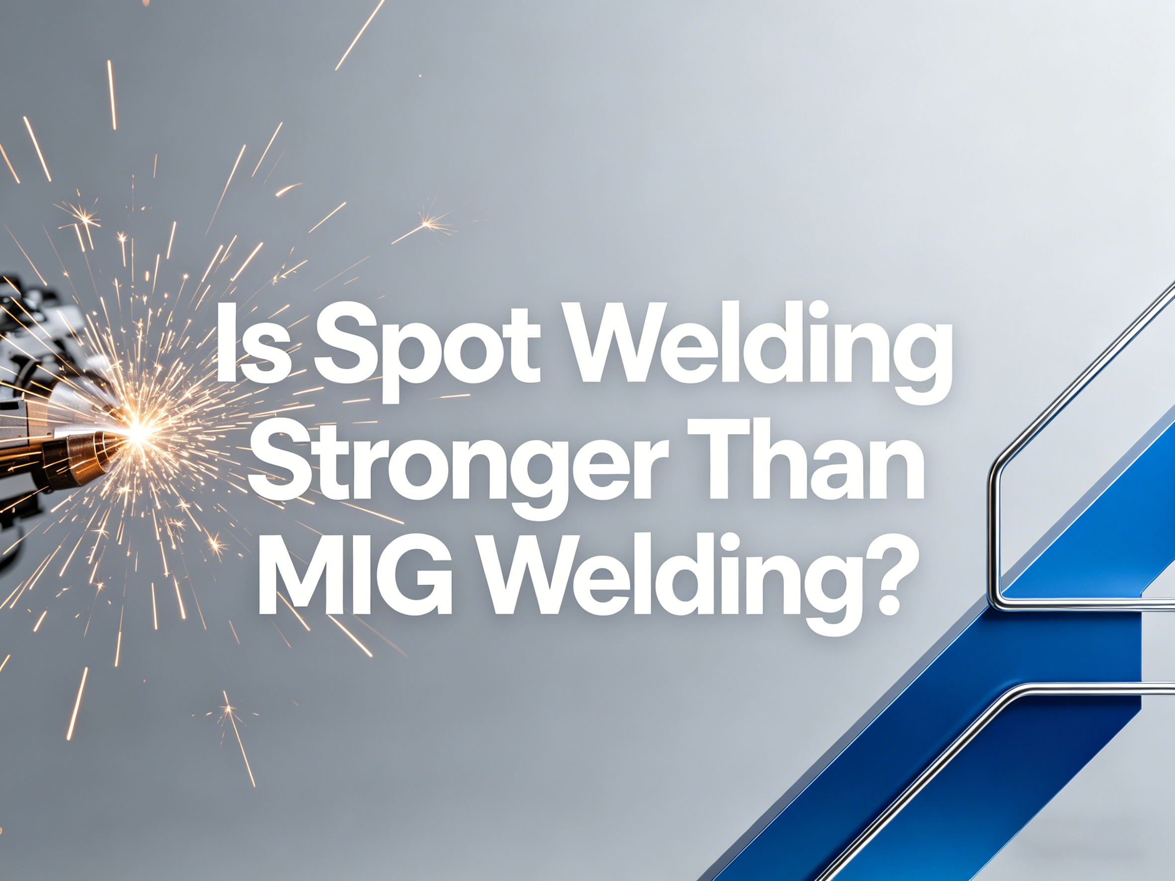 ስፖት ብየዳ ከ MIG ብየዳ የበለጠ ጠንካራ ነው? (2026 የጥንካሬ ንጽጽር + የባለሙያ መመሪያ)