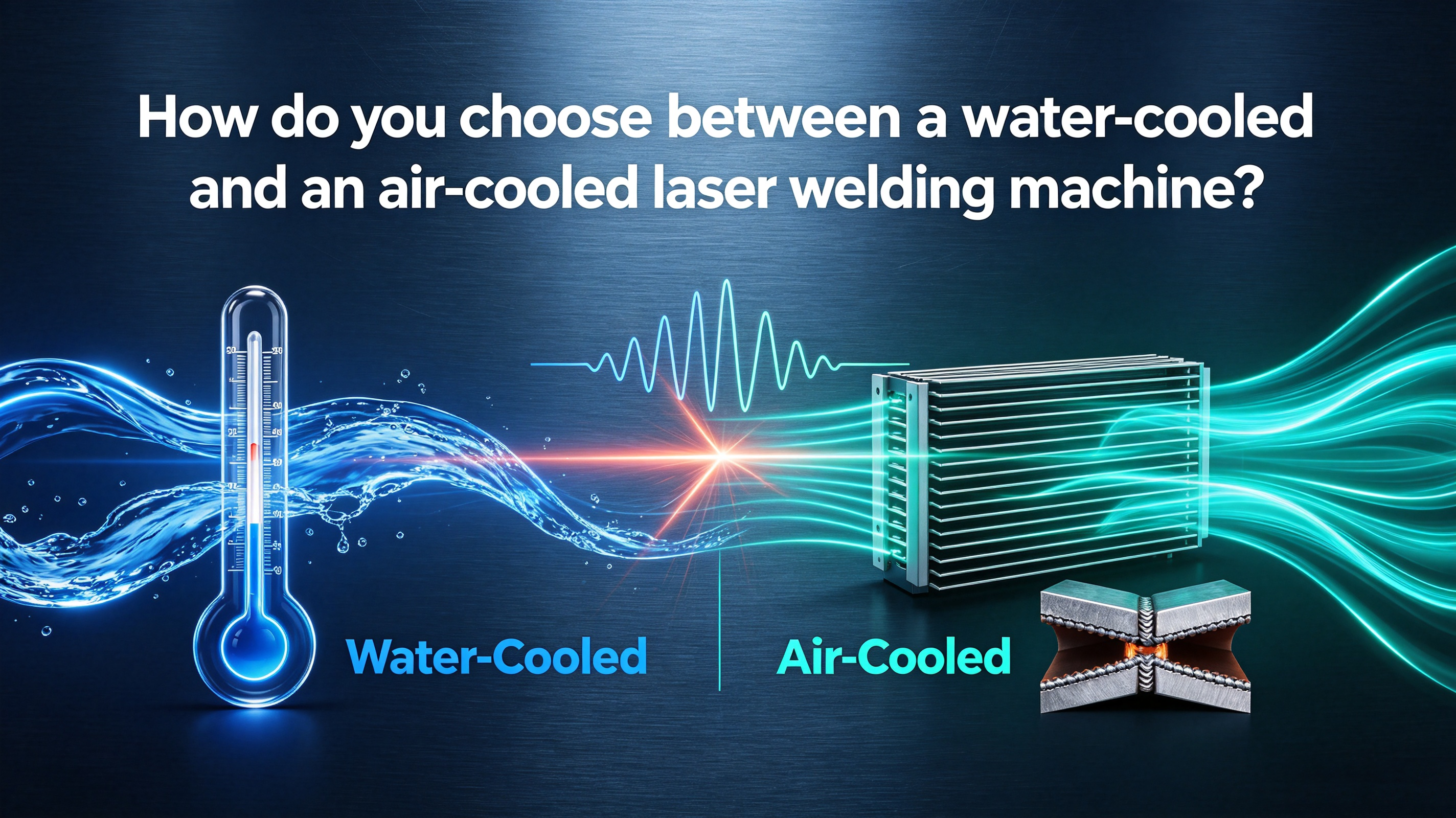 Vs refroidi par air. Machines de soudage laser refroidies &agrave; l’eau&nbsp;: laquelle convient le mieux &agrave; votre entreprise&nbsp;?